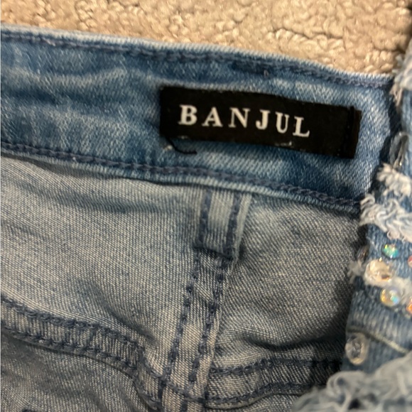 Size small denim butterfly and Jean shorts - Picture 2 of 3